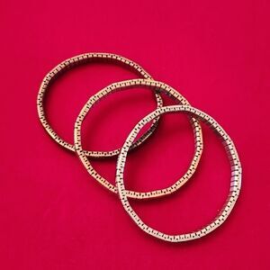 Vintage Milor 3 Piece Stretchy Bracelet Set